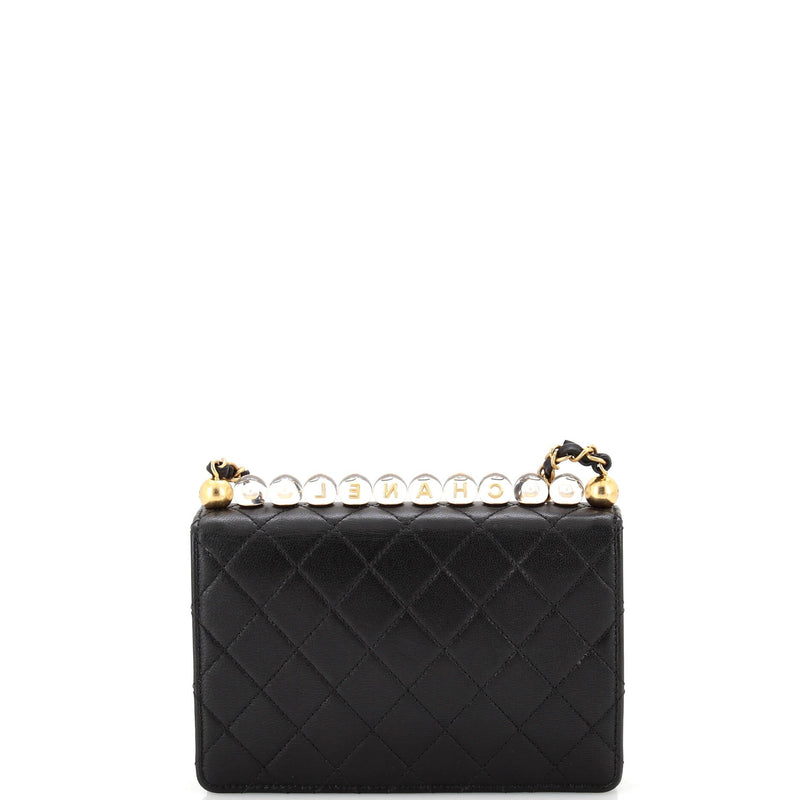 Chanel Chic Pearls Flap Bag Quilted