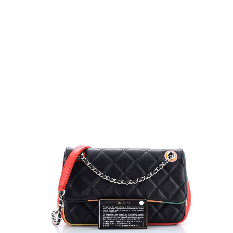 Chanel Cuba Color Flap Bag Quilted