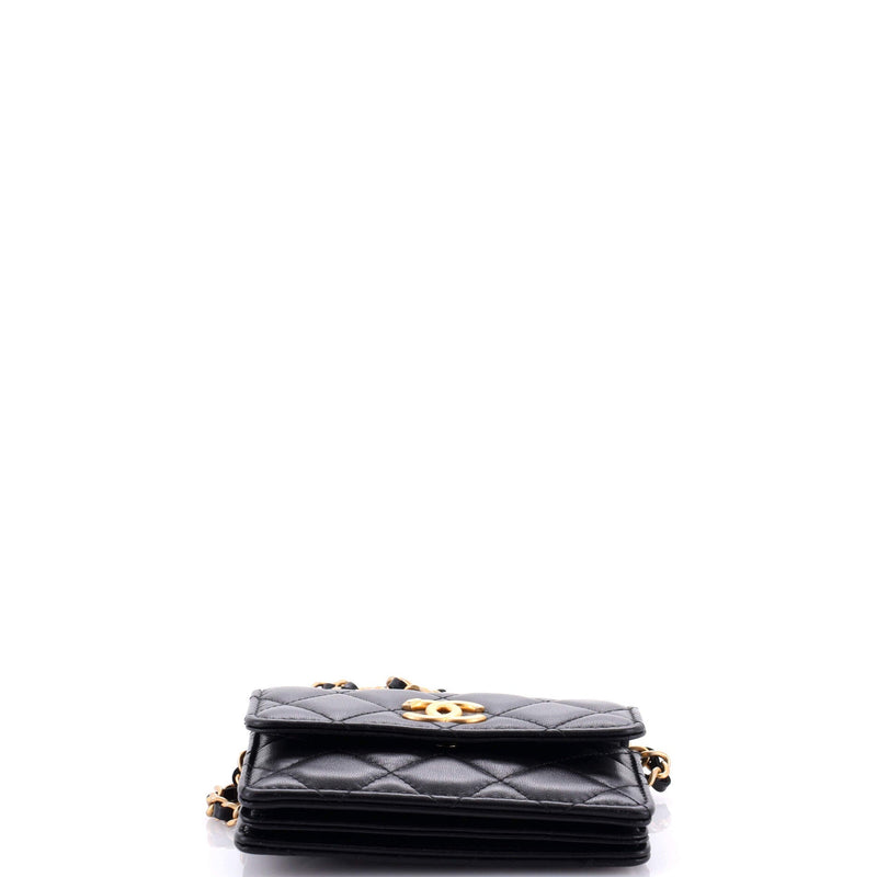 Chanel Pearl Crown Clutch With Chain