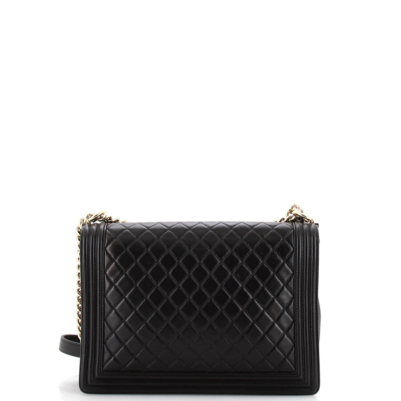 Chanel Boy Flap Bag Quilted Lambskin