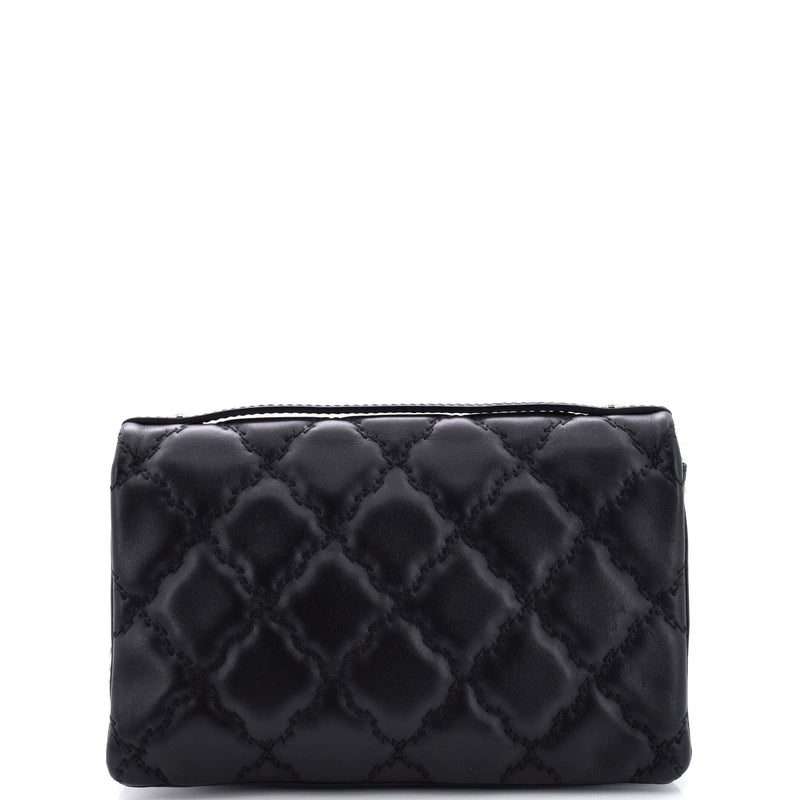 Chanel Double Stitch Hamptons Flap Bag