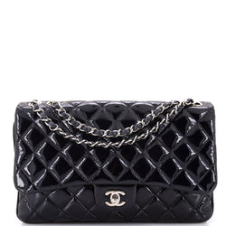 Chanel 3 Flap Bag Quilted Patent Jumbo