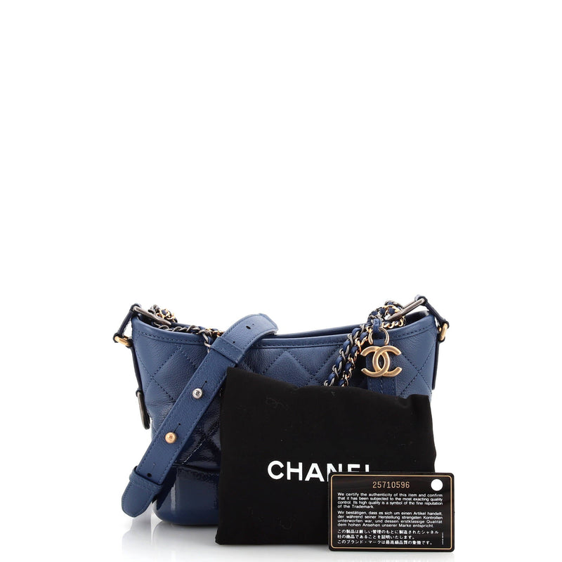 Chanel Gabrielle Hobo Quilted Goatskin