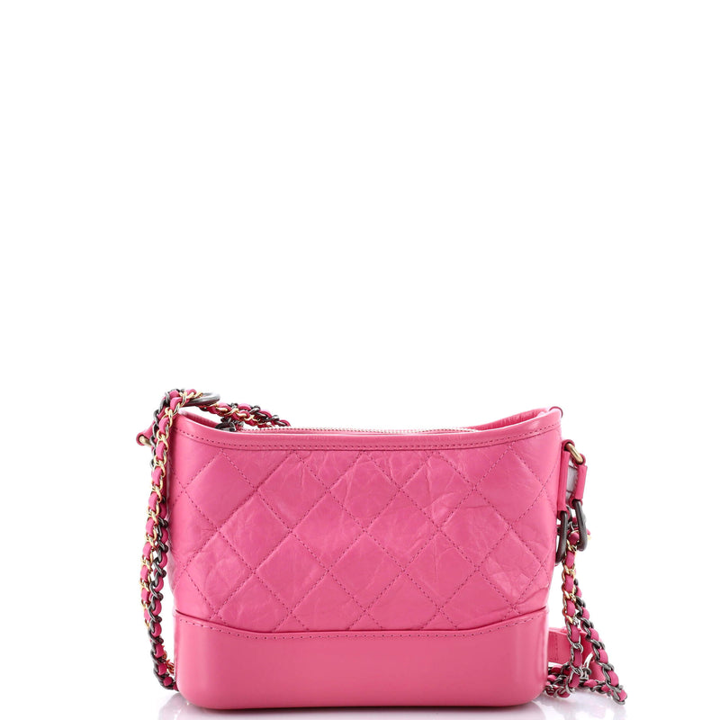 Chanel Gabrielle Hobo Quilted Aged