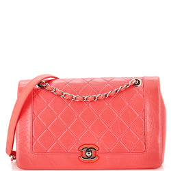 Chanel Bi Vintage Full Flap Bag Quilted