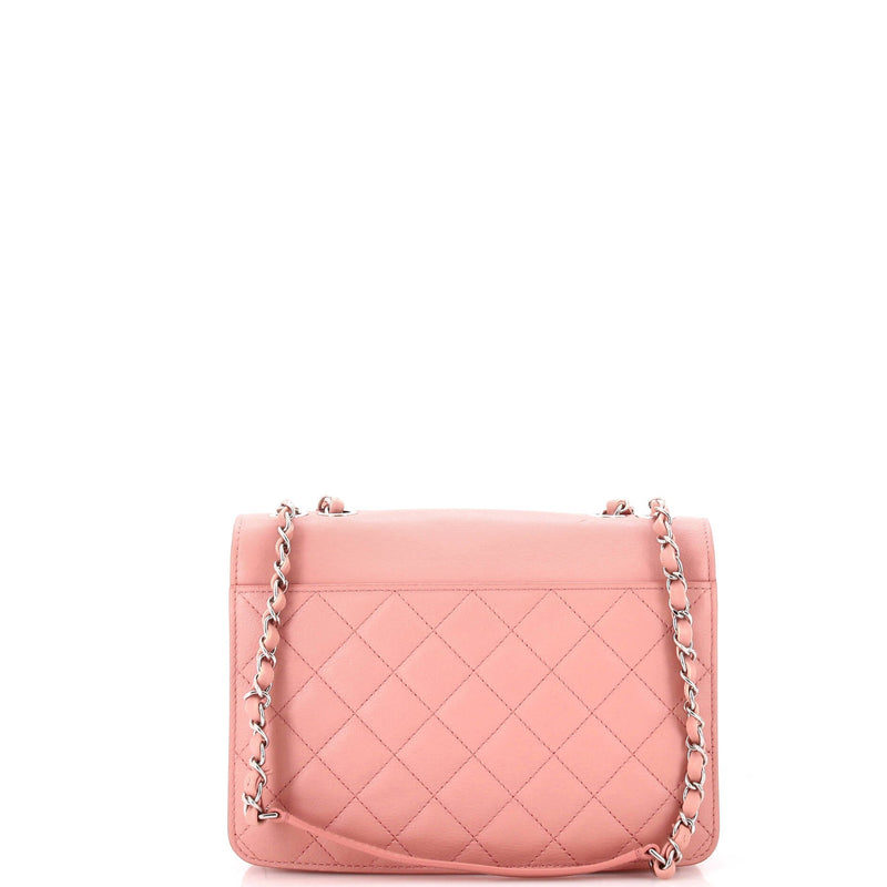 Chanel Cc Box Flap Bag Quilted Calfskin