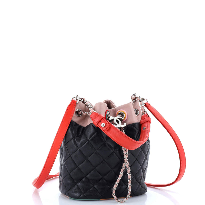 Chanel Cuba Drawstring Bucket Bag