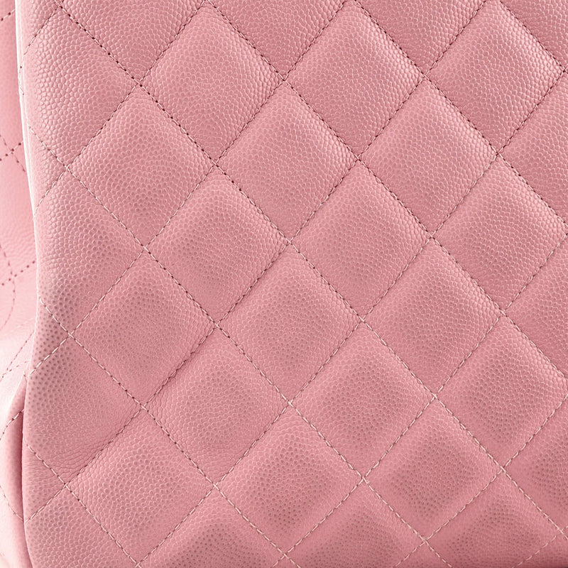 Chanel Classic Cc Shopping Tote Quilted