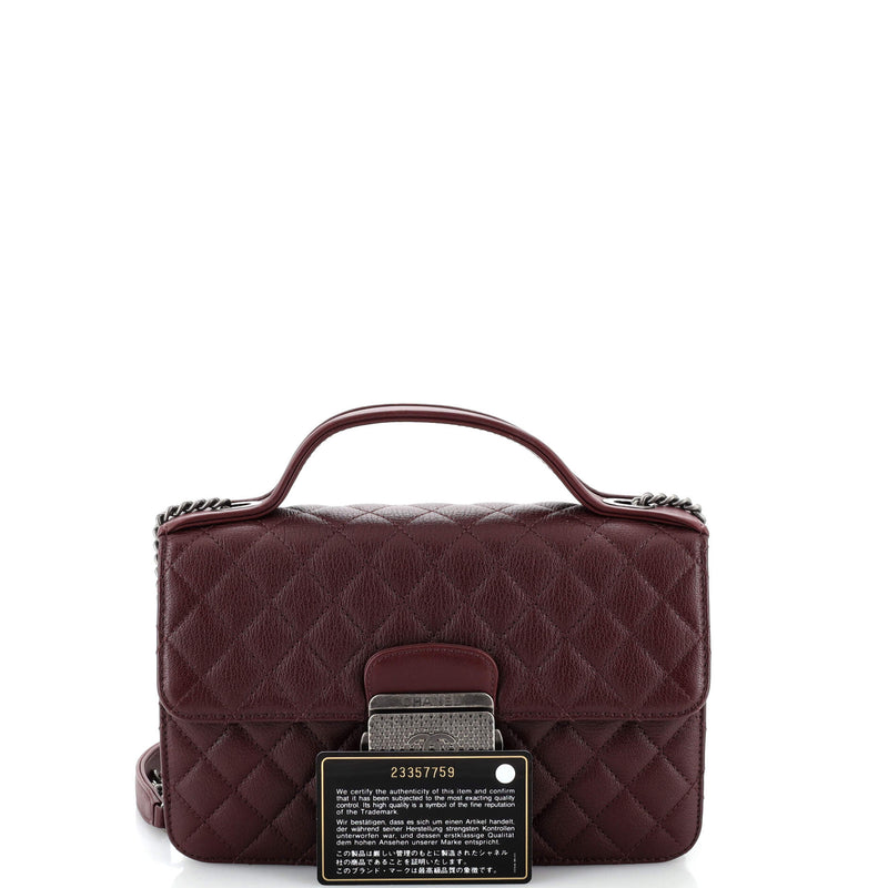 Chanel Cc University Flap Bag Quilted