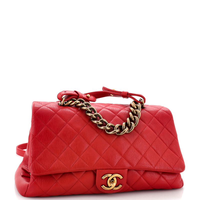 Chanel Trapezio Flap Bag Quilted