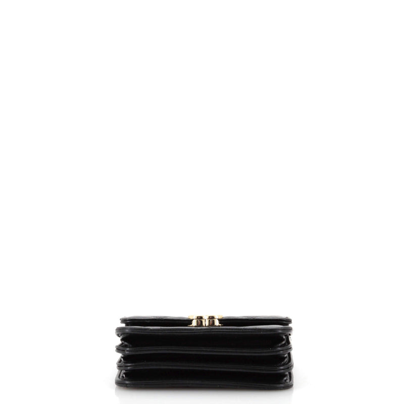 Chanel Charming Handle Flap Clutch With