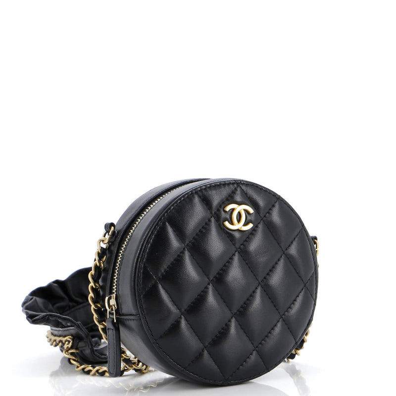 Chanel Romance Round Clutch With Chain