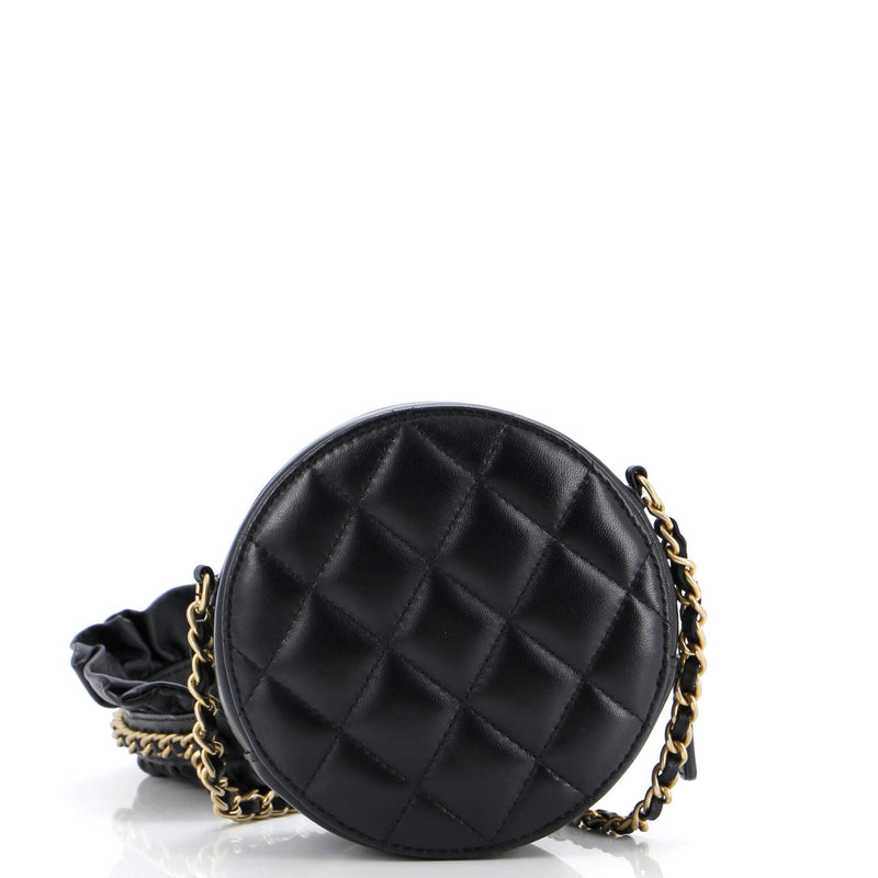 Chanel Romance Round Clutch With Chain