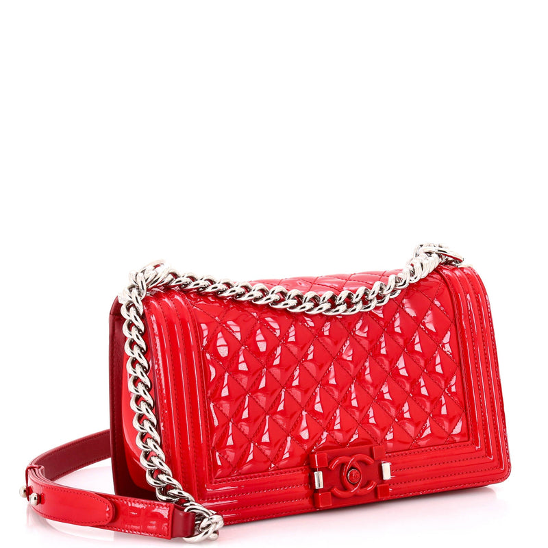 Chanel Boy Flap Bag Quilted Plexiglass