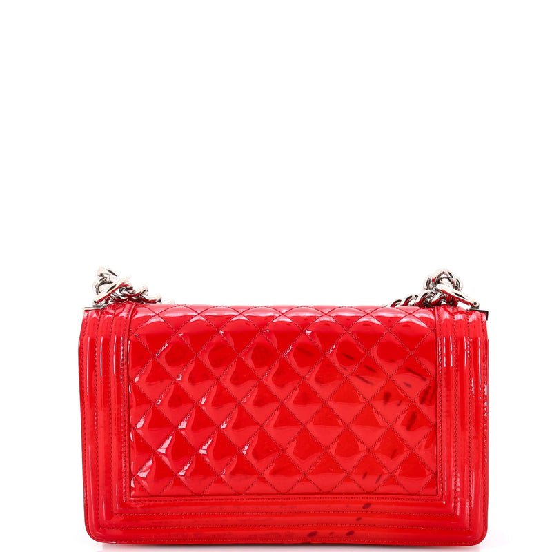 Chanel Boy Flap Bag Quilted Plexiglass