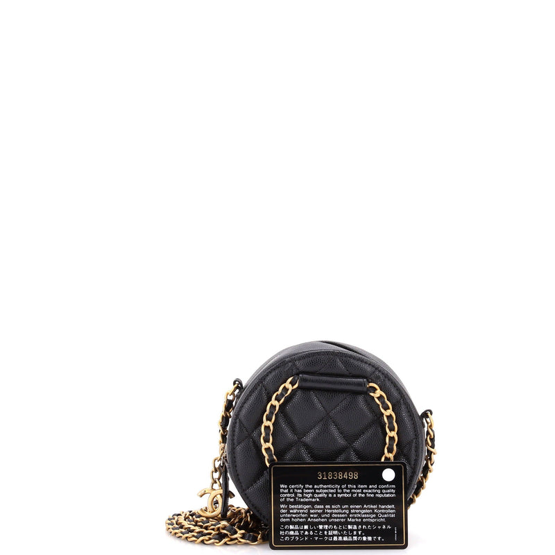 Chanel In The Loop Round Clutch With