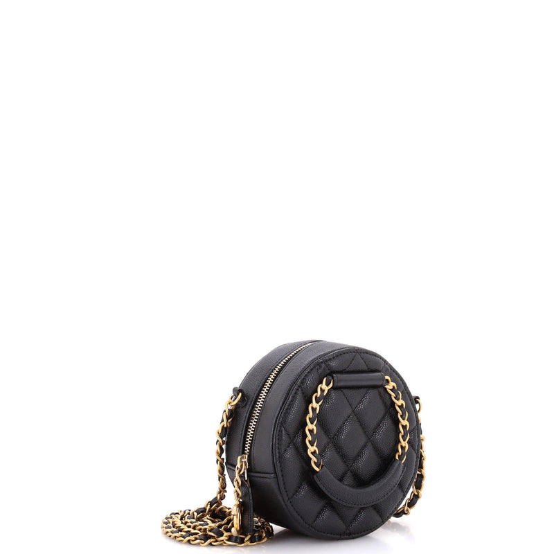 Chanel In The Loop Round Clutch With