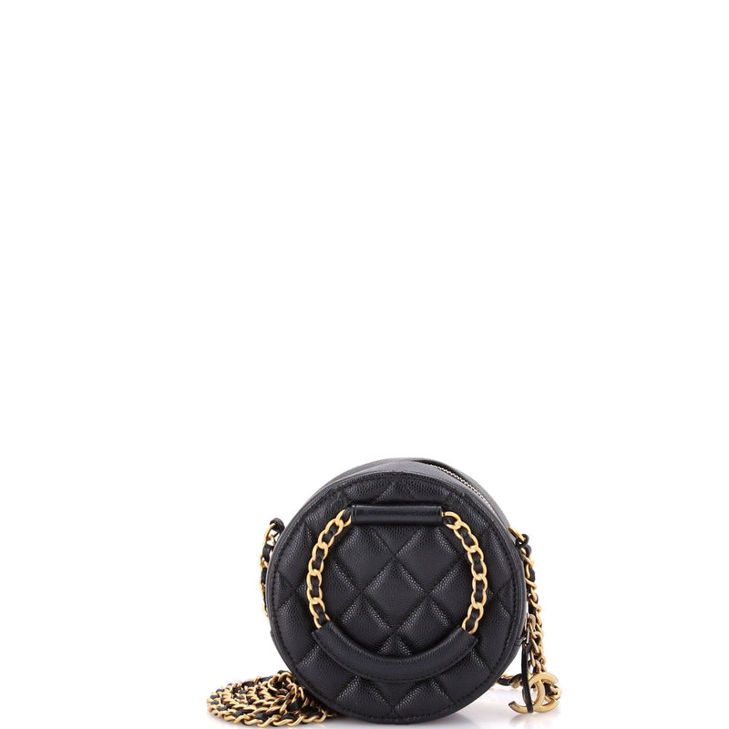 Chanel In The Loop Round Clutch With