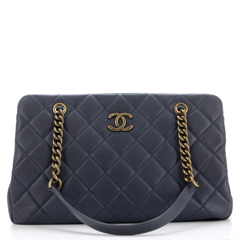 Chanel Perfect Edge Tote Quilted Leather