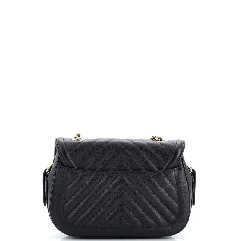 Chanel Covered Cc Flap Messenger Bag