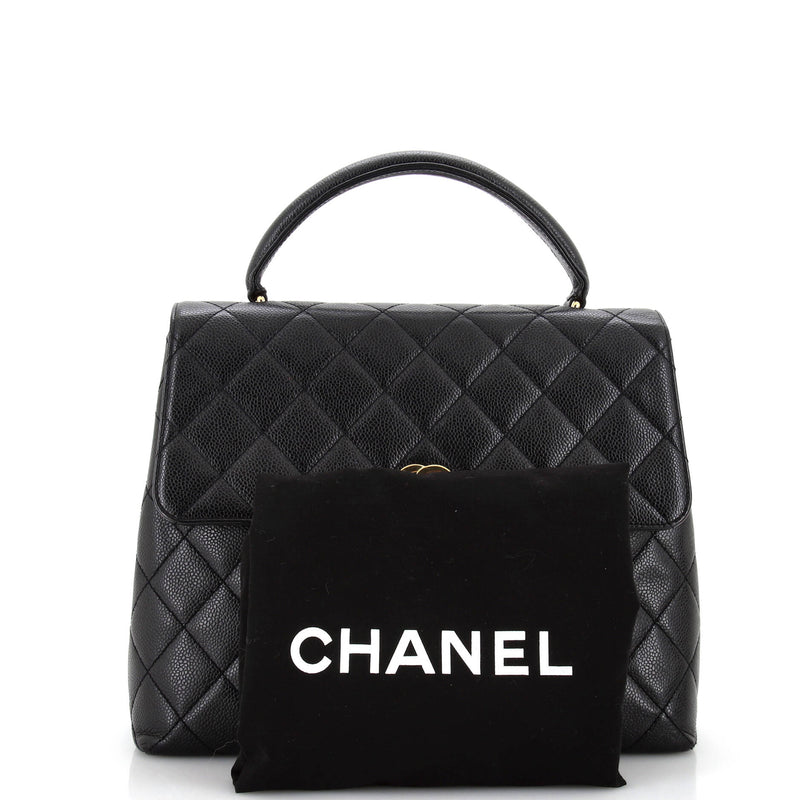 Chanel Vintage Classic Top Handle Flap