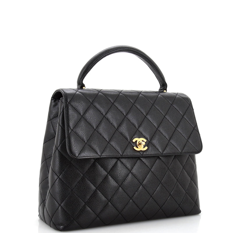 Chanel Vintage Classic Top Handle Flap