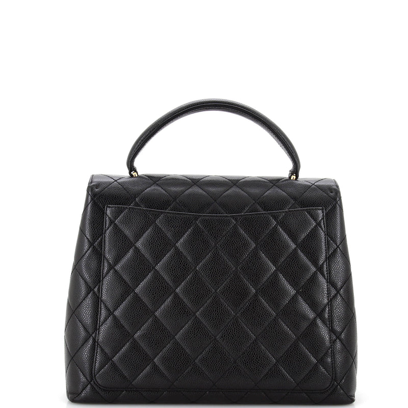 Chanel Vintage Classic Top Handle Flap