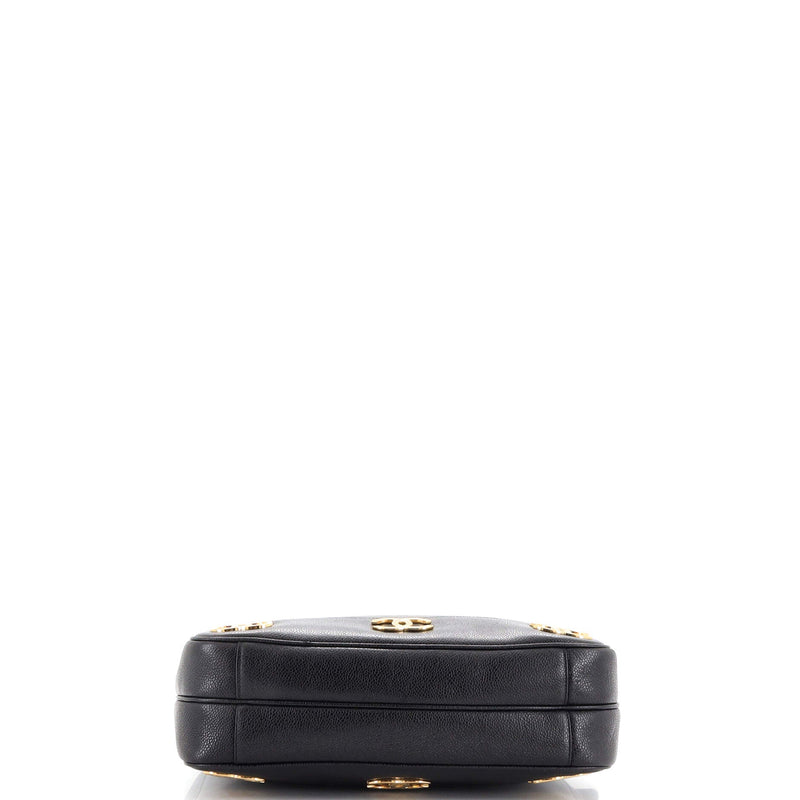 Chanel Vintage Metal Cc Shoulder Bag