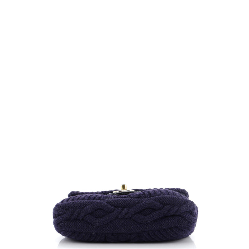 Chanel Paris-Hamburg Flap Bag Cable Knit