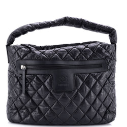 Chanel Coco Cocoon Hobo Quilted Nylon