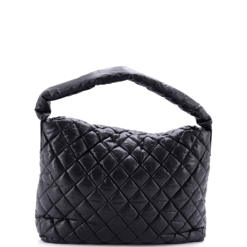 Chanel Coco Cocoon Hobo Quilted Nylon