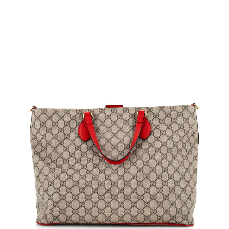 Gucci Convertible Soft Tote Embroidered