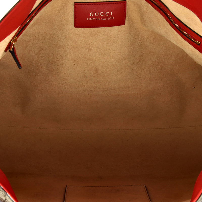 Gucci Convertible Soft Tote Embroidered