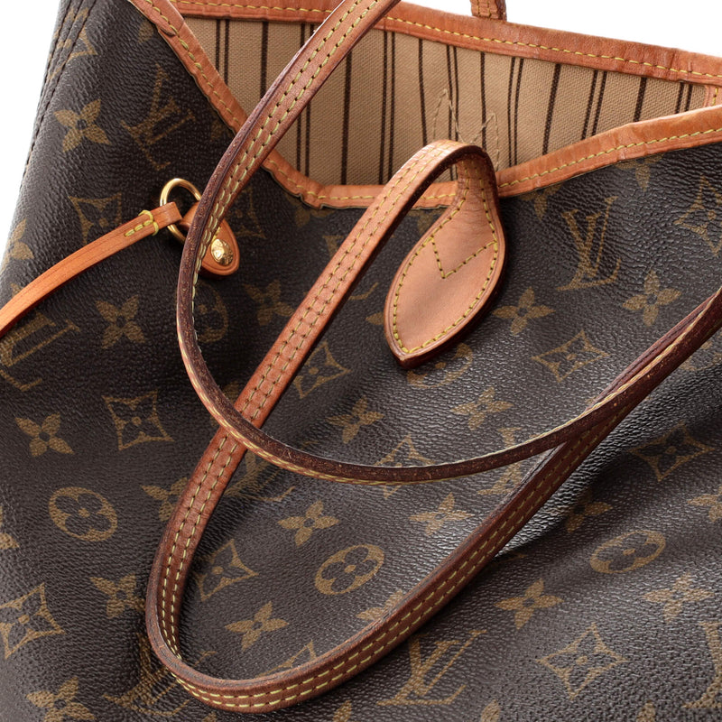 Louis Vuitton Neverfull Nm Tote Canvas