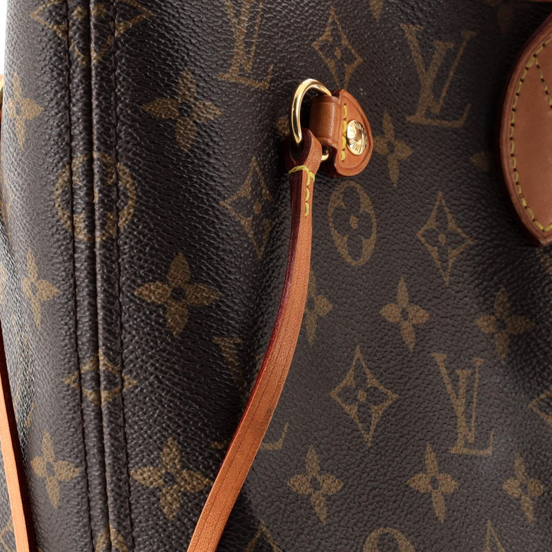 Louis Vuitton Neverfull Nm Tote Canvas