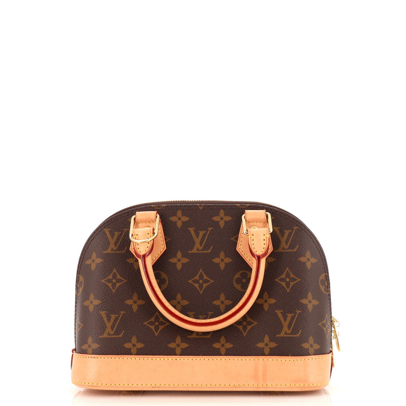 Louis Vuitton Alma Handbag Canvas Bb