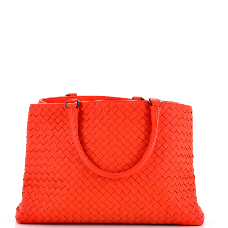 Bottega Veneta Milano Tote Intrecciato