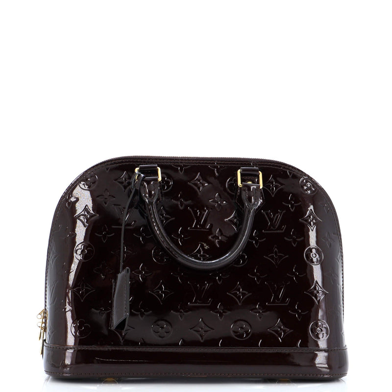 Louis Vuitton Alma Handbag Vernis Pm