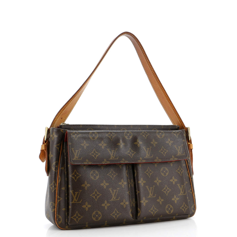 Louis Vuitton Viva Cite Handbag Canvas