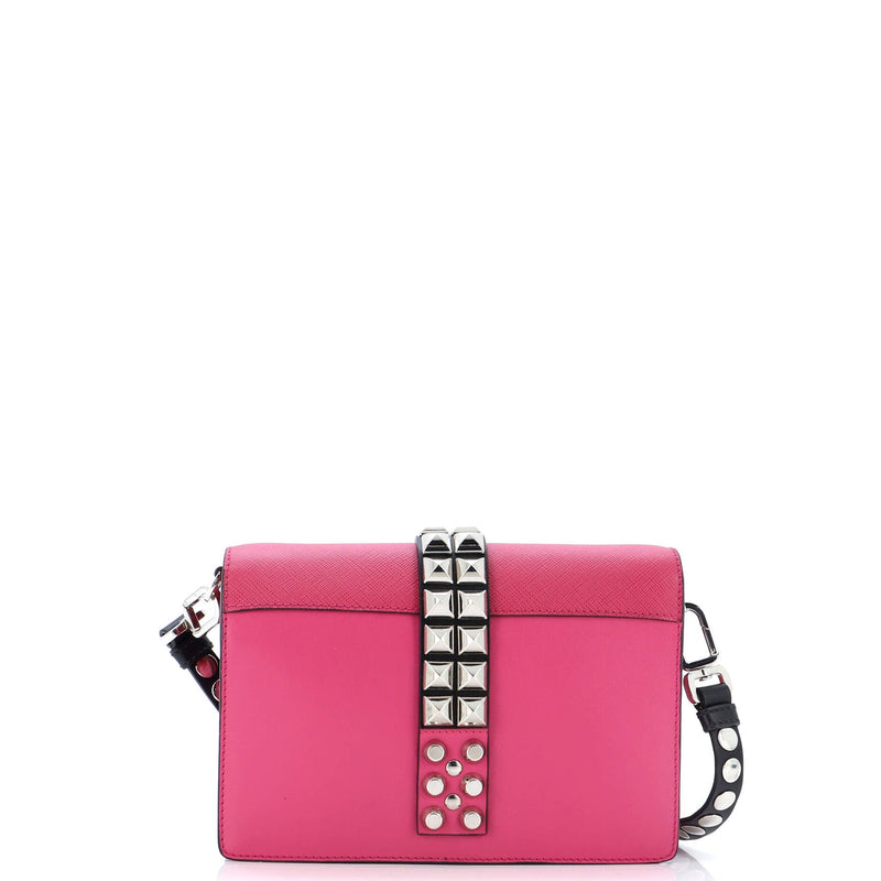 Prada Elektra Shoulder Bag Studded