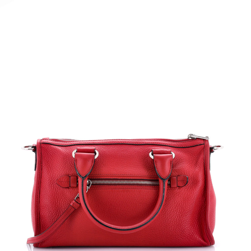 Prada Front Zip Convertible Satchel