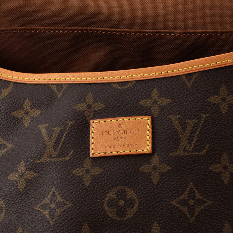 Louis Vuitton Saumur Handbag Canvas 35