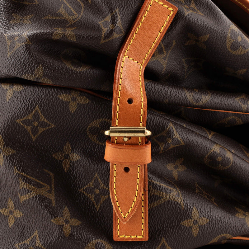 Louis Vuitton Saumur Handbag Canvas 35