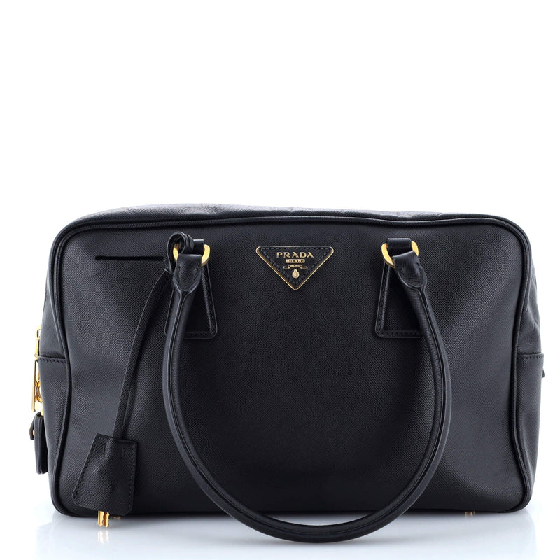 Prada Bauletto Bag Saffiano Leather