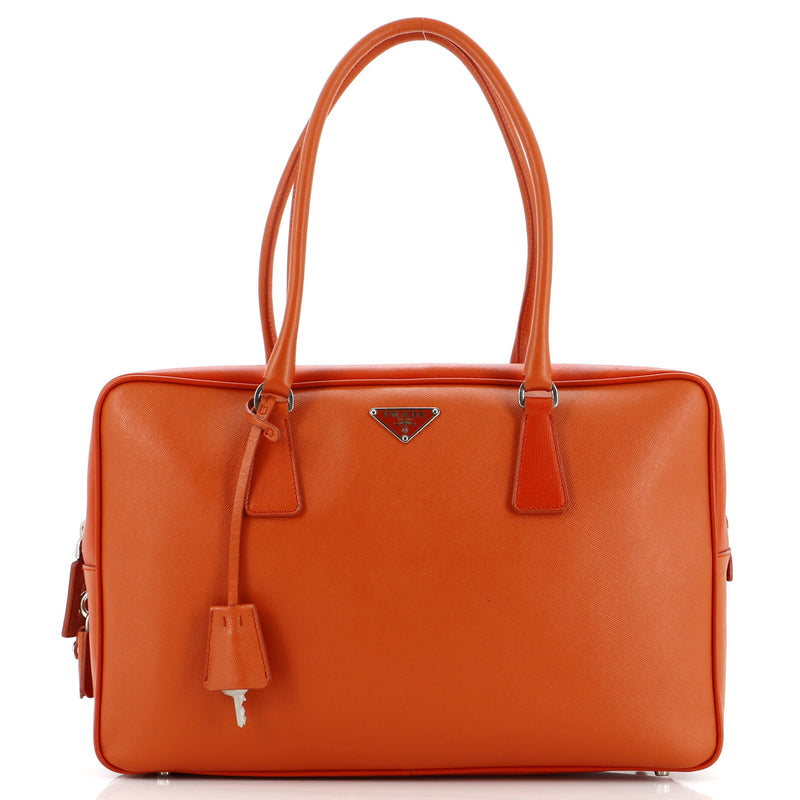 Prada Bauletto Bag Saffiano Leather