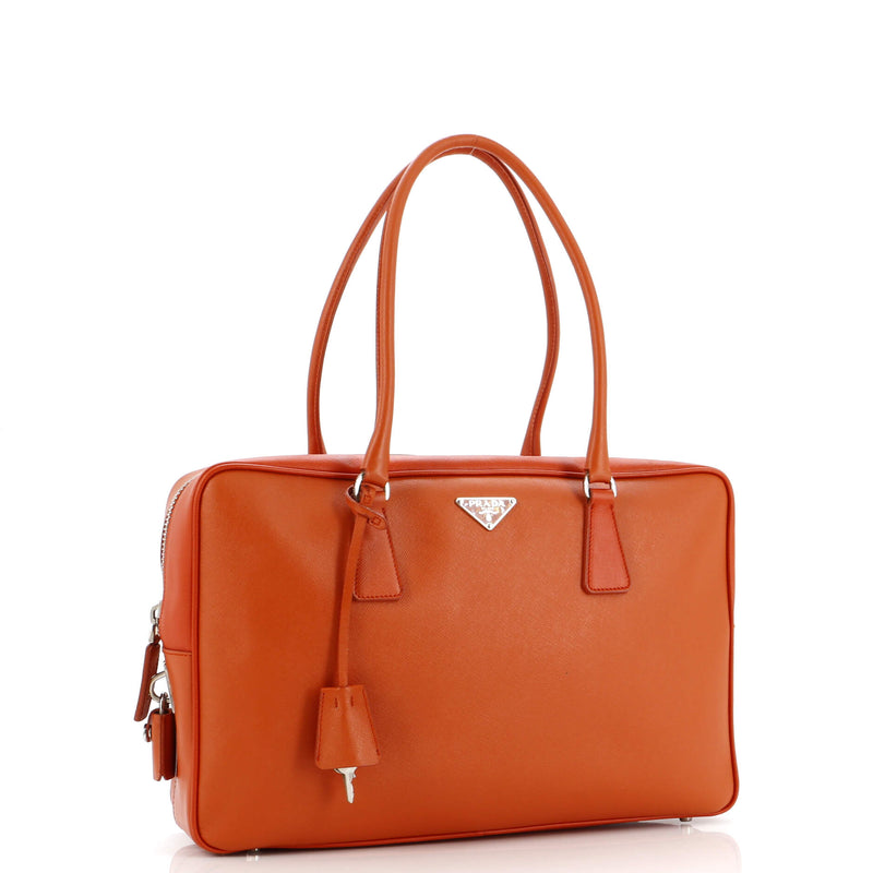 Prada Bauletto Bag Saffiano Leather