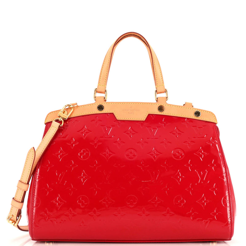 Louis Vuitton Brea Handbag Vernis Mm