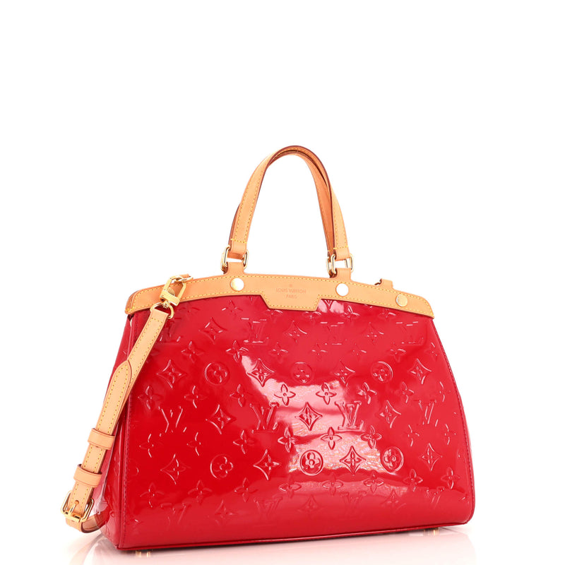 Louis Vuitton Brea Handbag Vernis Mm