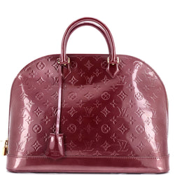 Louis Vuitton Alma Handbag Vernis Gm