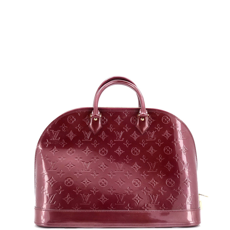 Louis Vuitton Alma Handbag Vernis Gm